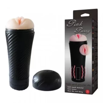 Âm đạo giả đèn pin Pink Pussy có rung giá rẻ