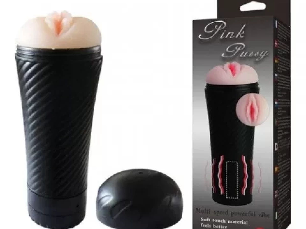 Âm đạo giả đèn pin Pink Pussy có rung giá rẻ