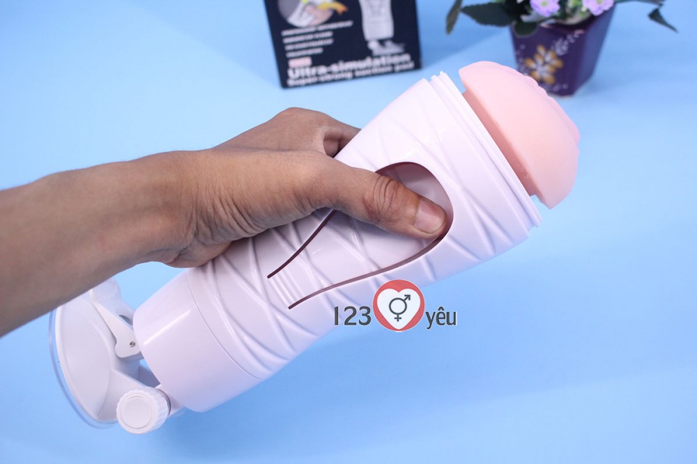 Sex toy âm đạo giả Crazy Bull có đế dạng CUP pin sạc 9