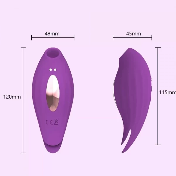 Lưỡi liếm rung hút 9 chế độ nhỏ gọn xinh xắn