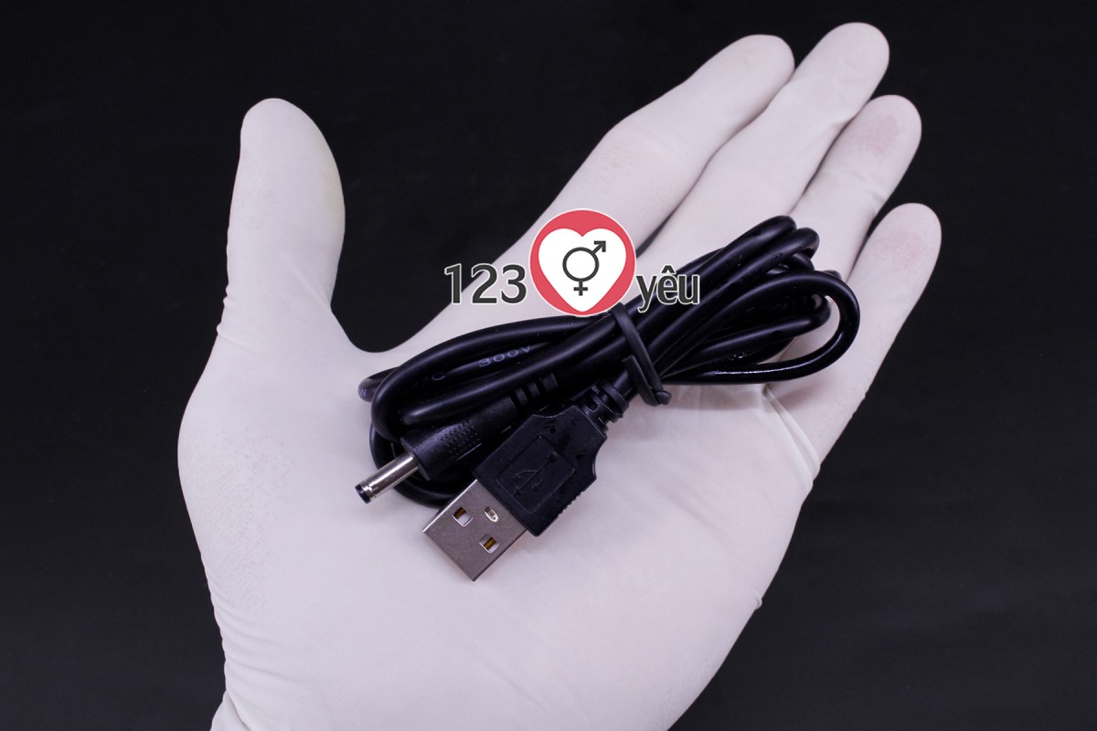 Dương vật giả Hot Bunny rung, thụt phát nhiệt pin sạc 11