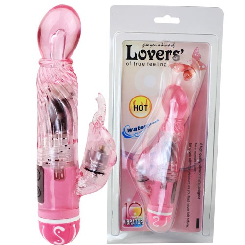 Dương vật giả rung xoay đa năng nhỏ gọn Lover's 1