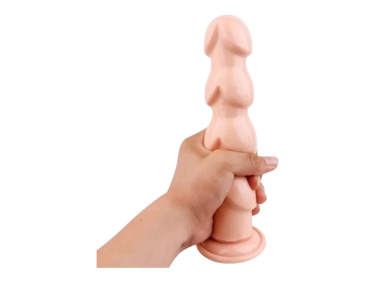 Dương vật giả có đế size khủng nhiều khấc