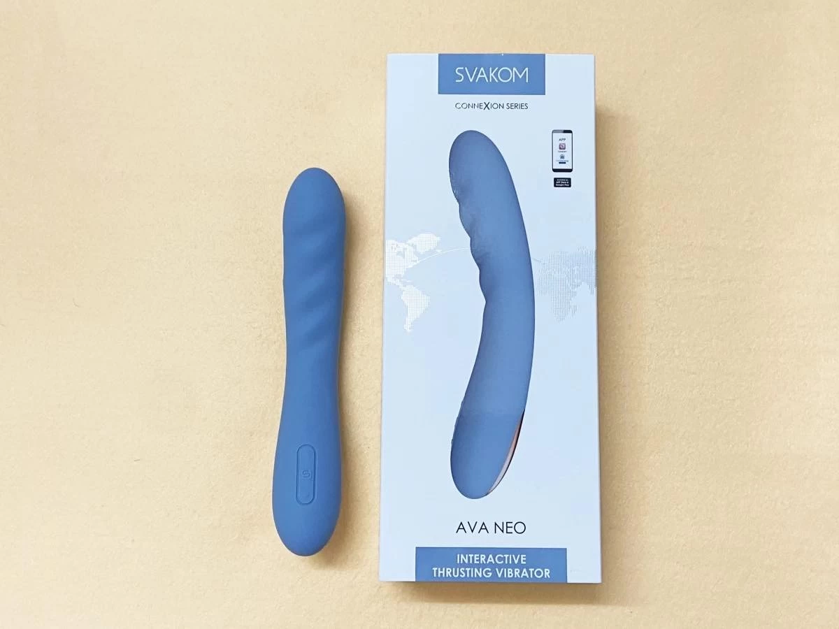 Máy mát xa điểm G Svakom Ava Neo có rung thụt đa chế độ ấm nóng