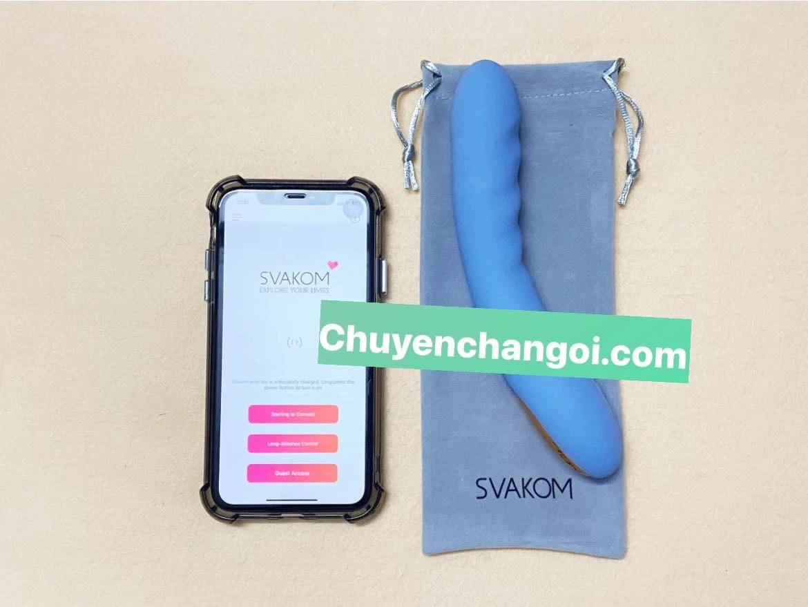 Máy mát xa điểm G Svakom Ava Neo có rung thụt đa chế độ ấm nóng