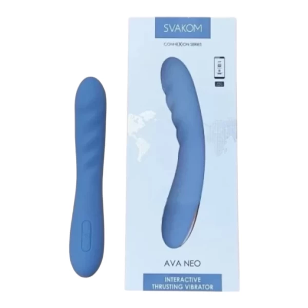 Máy mát xa điểm G Svakom Ava Neo có rung thụt đa chế độ ấm nóng