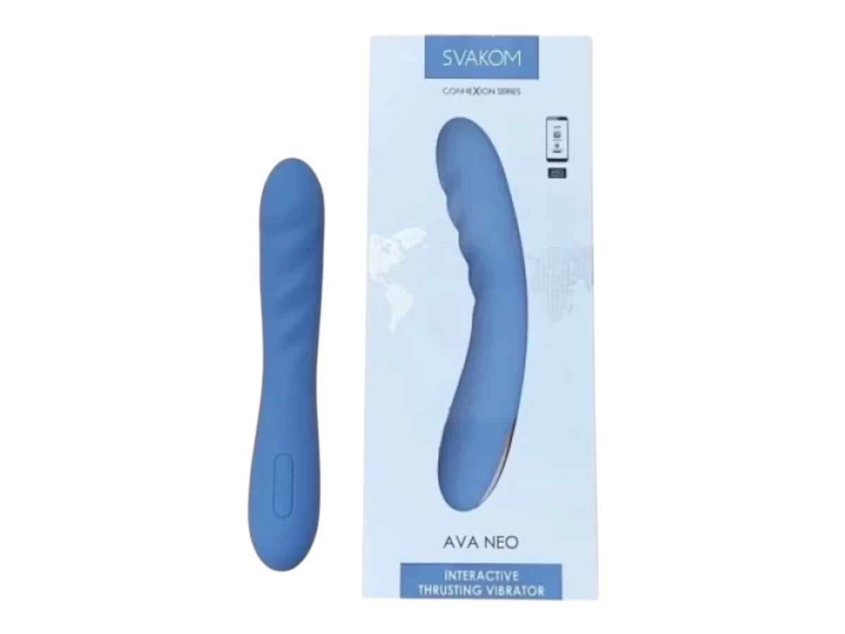 Máy mát xa điểm G Svakom Ava Neo có rung thụt đa chế độ ấm nóng