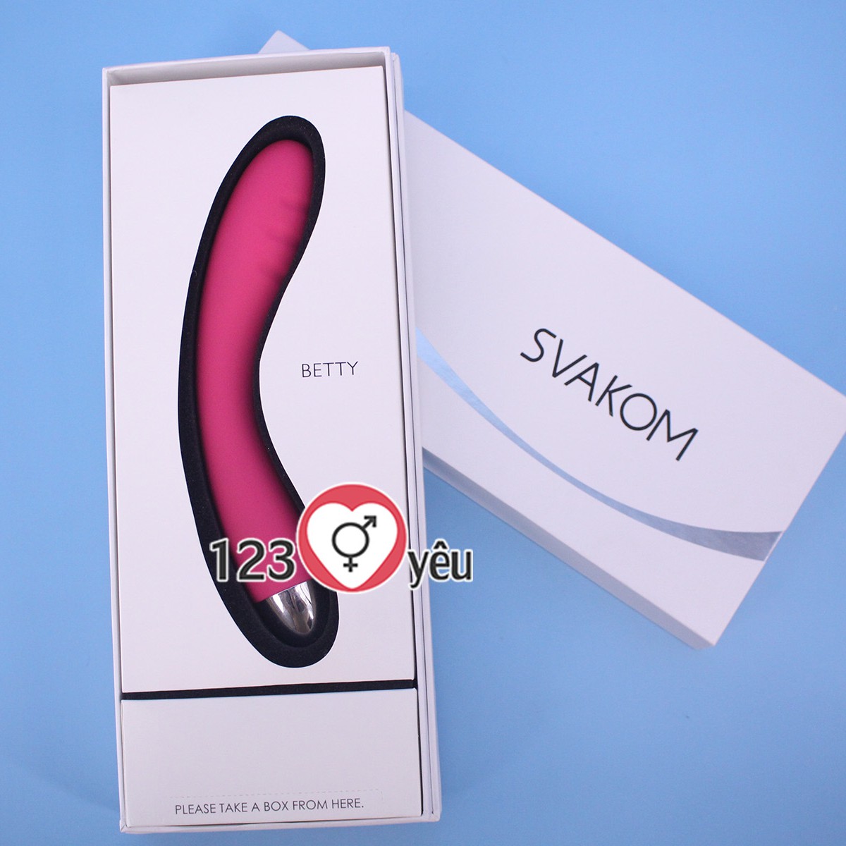 Máy massage điểm G pin sạc Svakom Betty hàng Mỹ tiêu chuẩn châu Âu