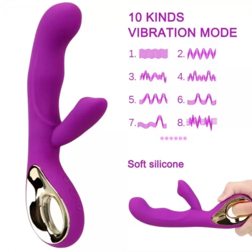 Dụng cụ kích thích âm đạo 2 đầu cao cấp