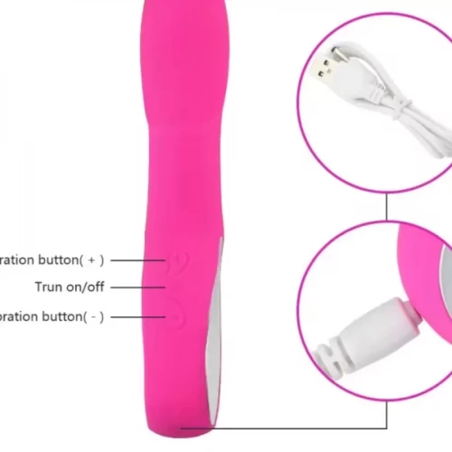 Dụng cụ kích thích âm đạo 2 đầu cao cấp