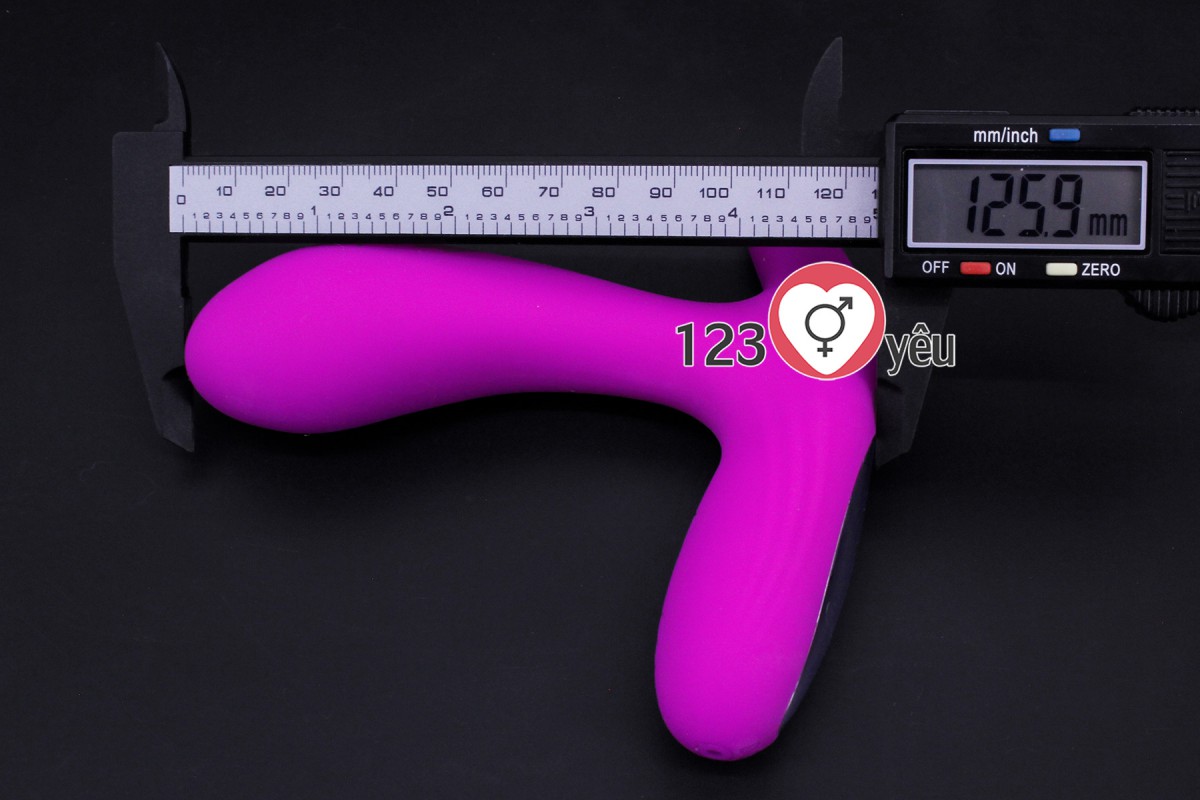 Máy rung massage hậu môn Prettylove Backie 30 chế độ rung pin sạc 8