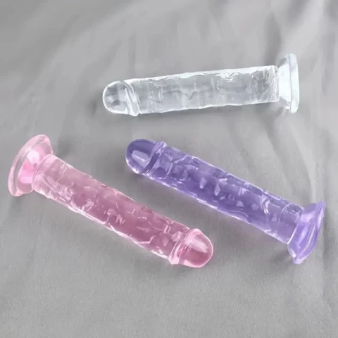 Dương vật giả có đế trong suốt cực sướng size nhỏ