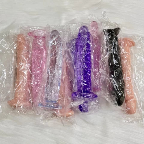 Dương vật giả có đế trong suốt cực sướng size nhỏ