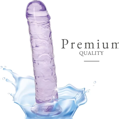 Dương vật giả có đế trong suốt cực sướng size nhỏ