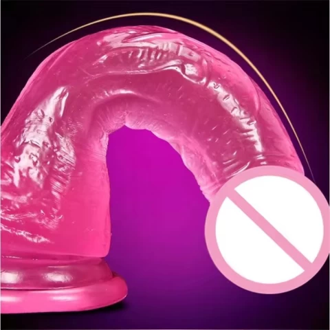 Dương vật giả có đế trong suốt cực sướng size nhỏ