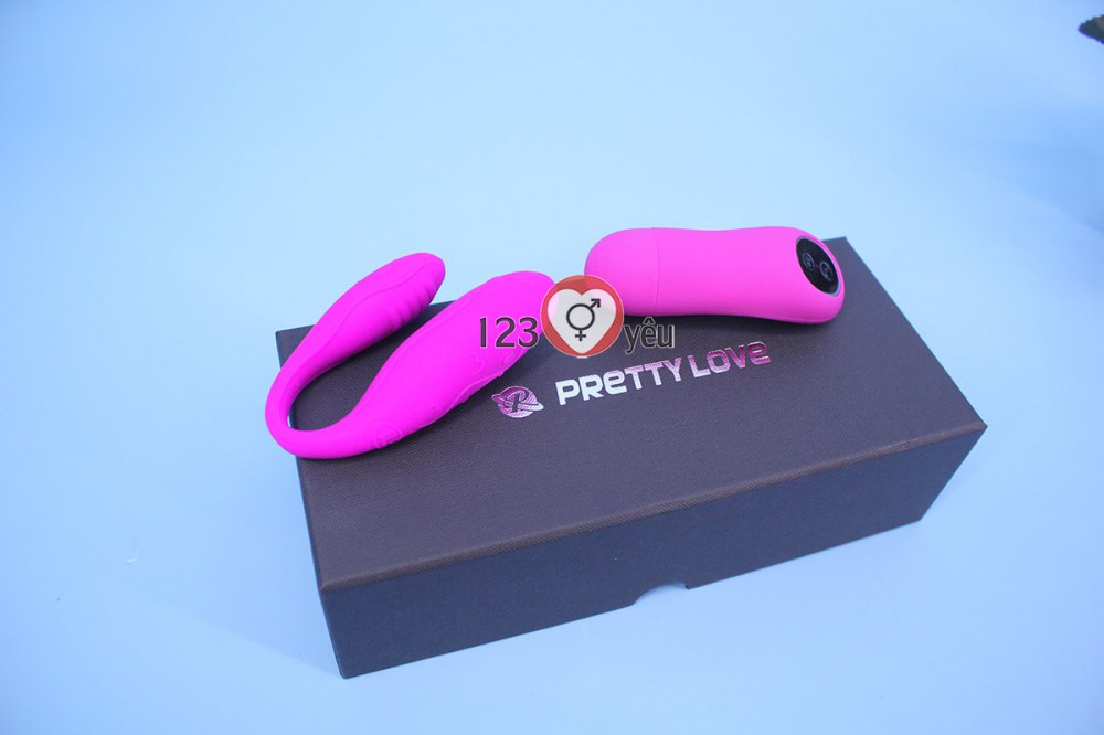 Sex toy máy mát xa điểm G Prettylove Indulgence 2 đầu 13