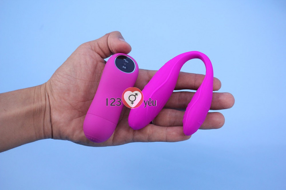 Sex toy máy mát xa điểm G Prettylove Indulgence 2 đầu 23