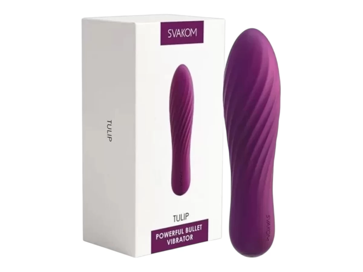 Trứng rung tình yêu nhỏ gọn Tulip pin sạc