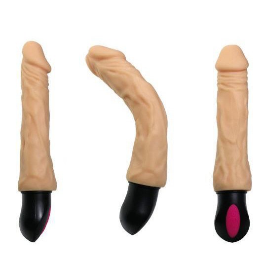 Dương vật giả XL913 pin sạc phát nhiệt 12 tần số rung