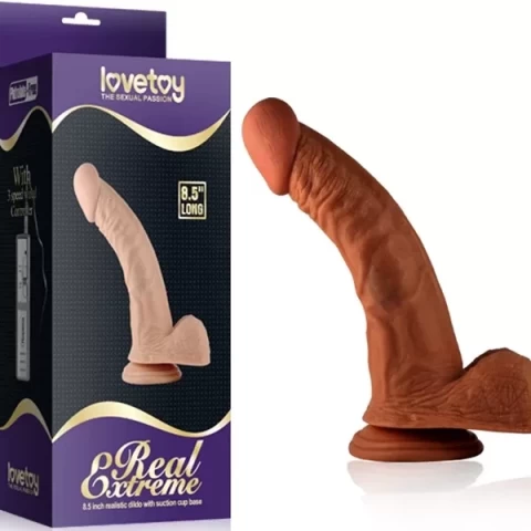 Dương vật giả lovetoy 8.5 inch có đế chất liệu silicon như thật