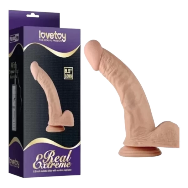 Dương vật giả lovetoy 8.5 inch có đế chất liệu silicon như thật