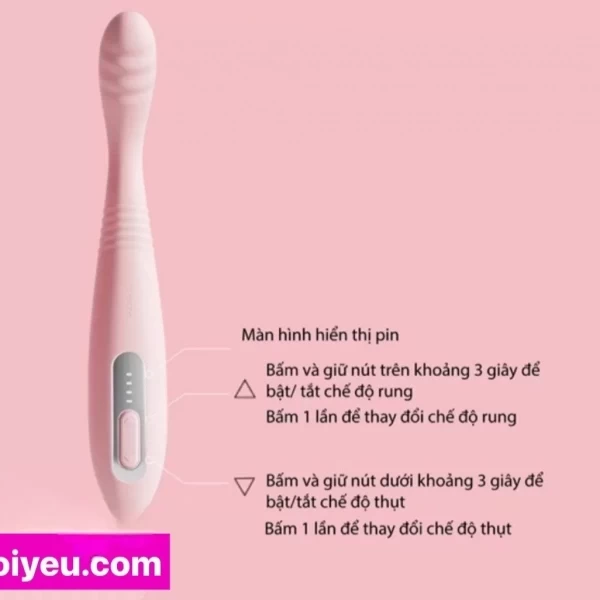 Máy mát xa rung Svakom CiCi II massage điểm G nhập khẩu USA