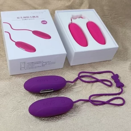 Trứng rung tình yêu 2 đầu Aphojoy mạnh và nhỏ gọn