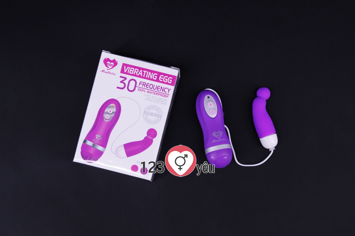 Trứng rung kích thích hậu môn MBQ 30 chế độ rung 2