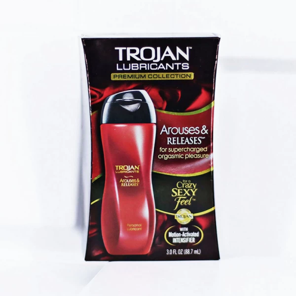 Gel b&ocirc;i trơn tăng k&iacute;ch th&iacute;ch cho nữ Trojan Arouses &amp; Releases
