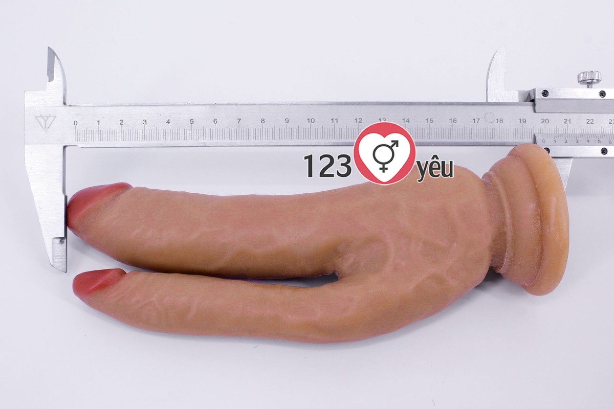 Dương vật giả d&acirc;y đeo 2 đầu 6
