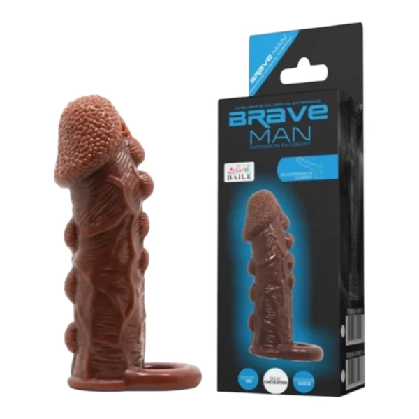 Bao đôn dên da cóc Brave Man có quai đeo