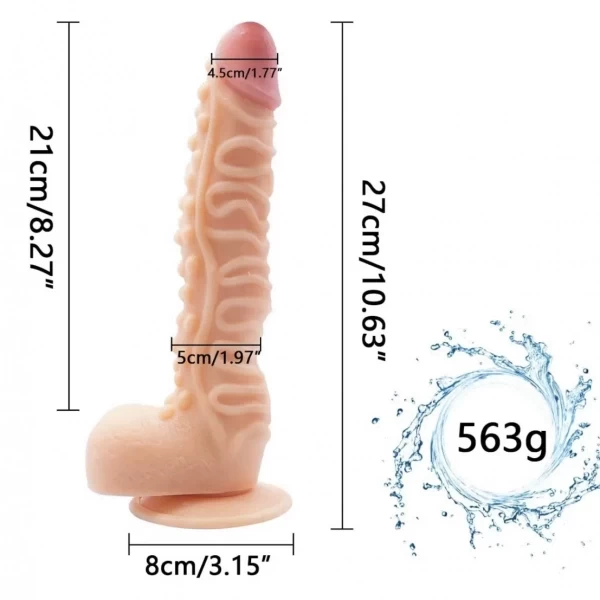 Dương vật giả có đế siêu khủng 10 inch