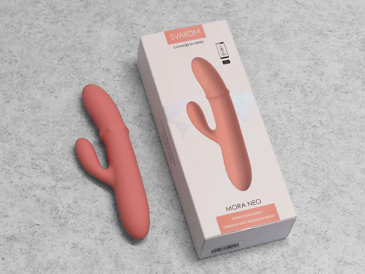 Máy mát xa điểm g đa năng Mora Neo lăn bi có điều khiển qua app