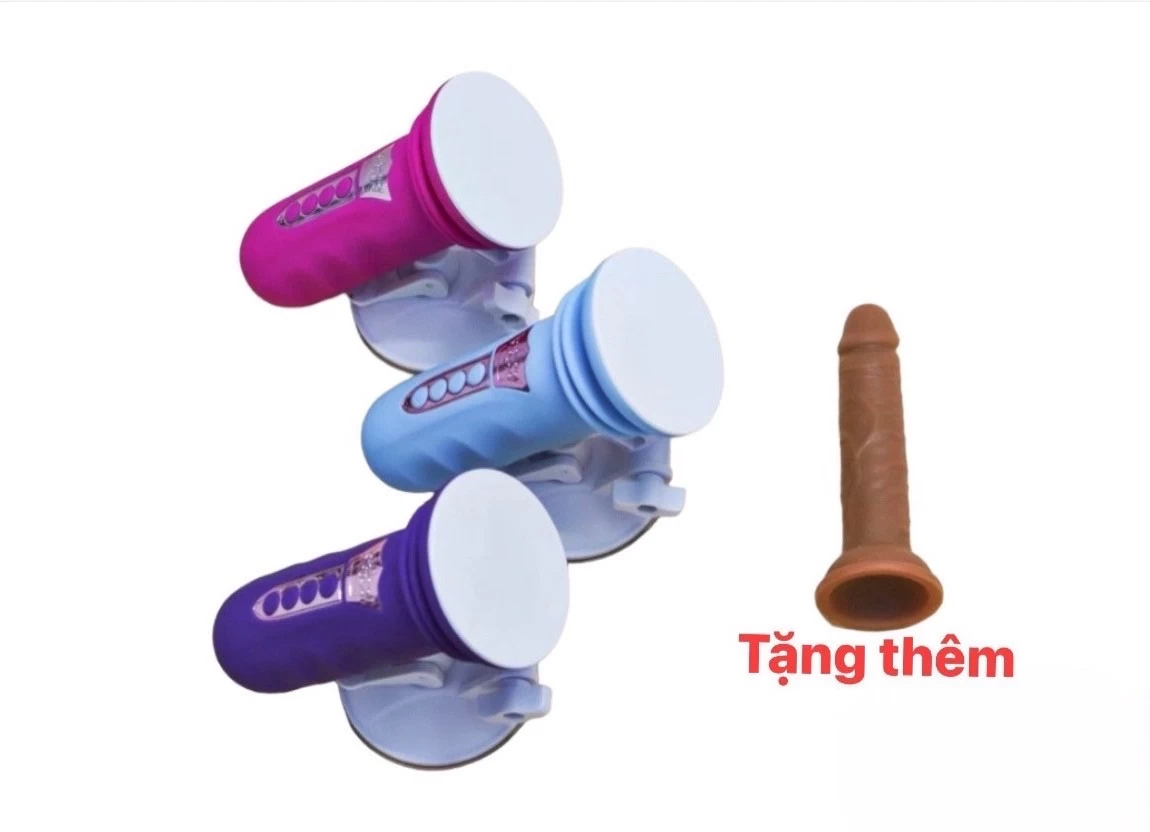Đế gắn dương vật có đế rung thụt pin sạc (không bao gồm dương vật giả)