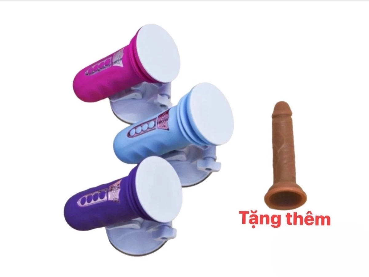 Đế gắn dương vật có đế rung thụt pin sạc (không bao gồm dương vật giả)