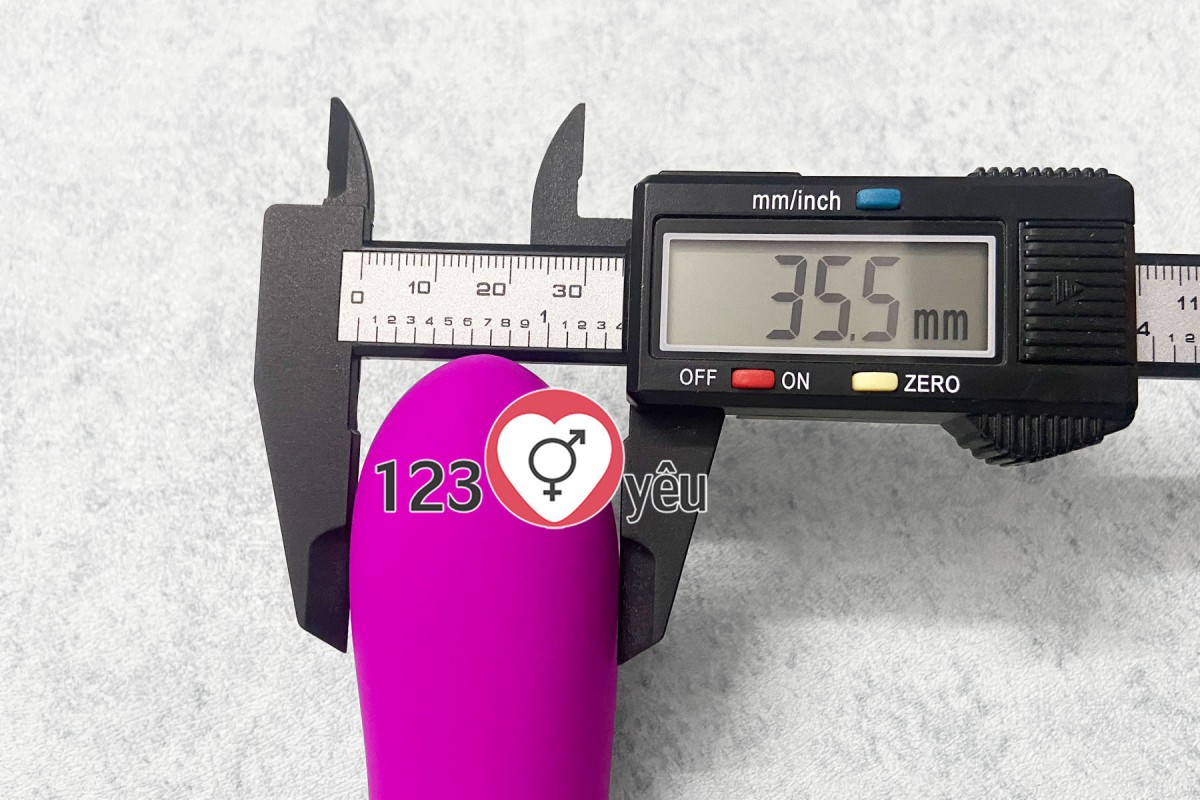 M&aacute;y massage điểm G Dylan rung m&oacute;c pin sạc 6