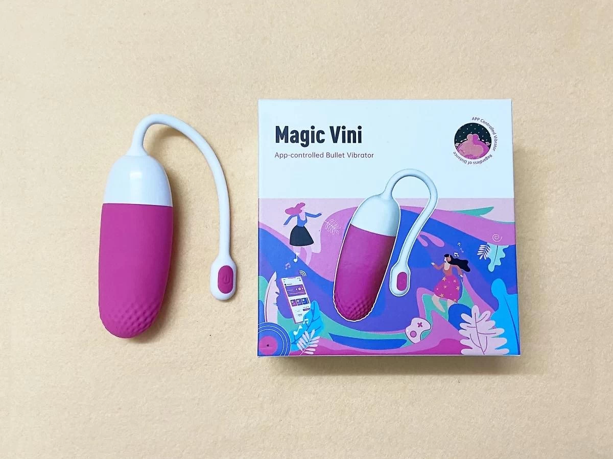 Trứng rung tình yêu Magic Vini 7 chế độ điều khiển qua App