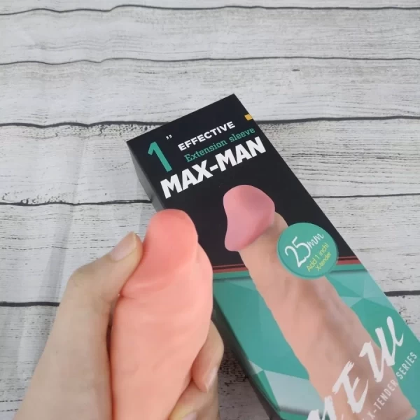 Bao cao su đôn dên Max Man Extension tăng 2,5cm