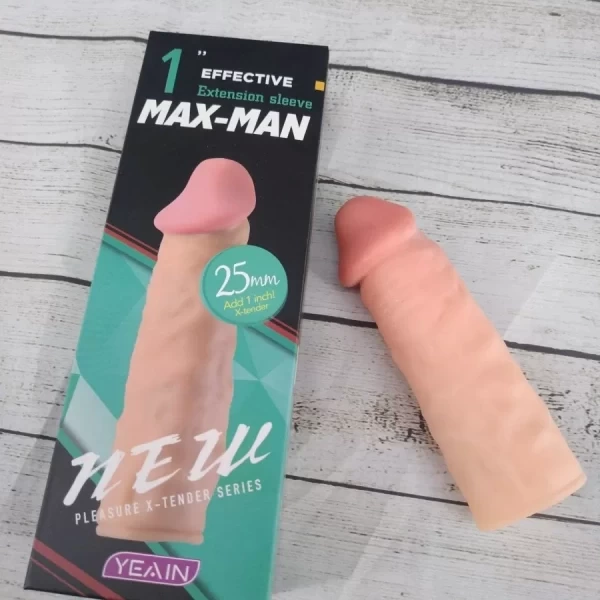 Bao cao su đôn dên Max Man Extension tăng 2,5cm