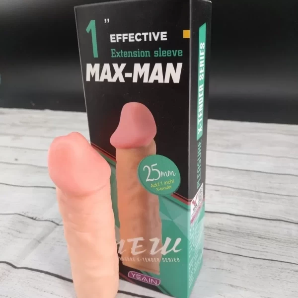 Bao cao su đôn dên Max Man Extension tăng 2,5cm