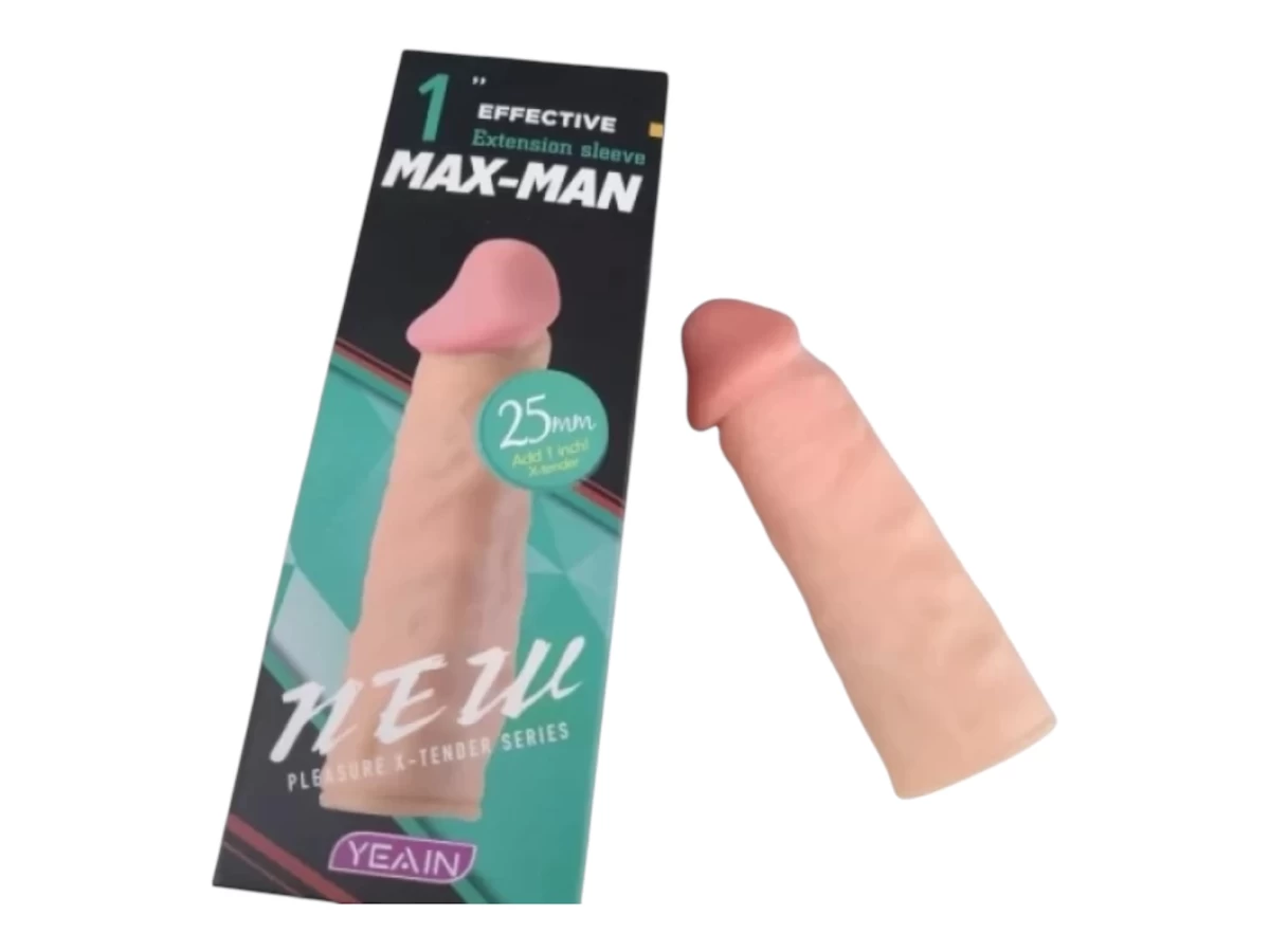 Bao cao su đôn dên Max Man Extension tăng 2,5cm