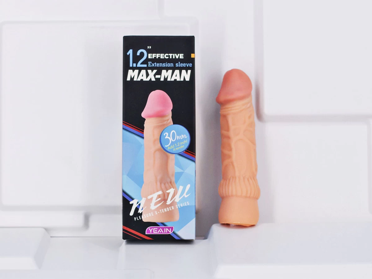 Bao cao su đ&ocirc;n d&ecirc;n Max Man đ&ocirc;n đầu 3cm