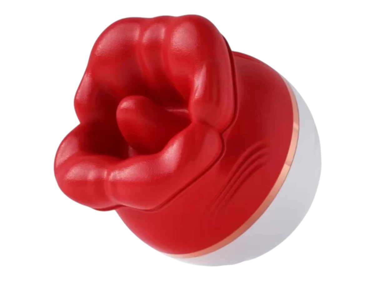 Môi đỏ rung liếm nhiều chế độ