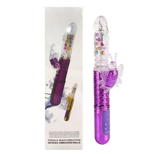 Dương vật giả đa năng rung xoay thụt