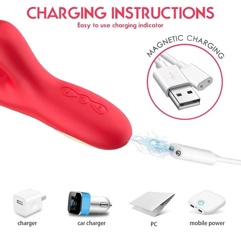 Dương vật 3 trong 1 rung hút đá lưỡi độc đáo