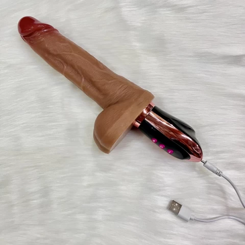 Dương vật giả rung thụt, phát nhiệt Muha cầm tay mạnh mẽ