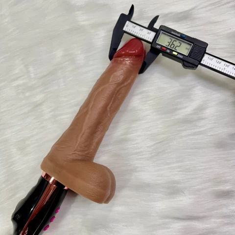 Dương vật giả rung thụt, phát nhiệt Muha cầm tay mạnh mẽ