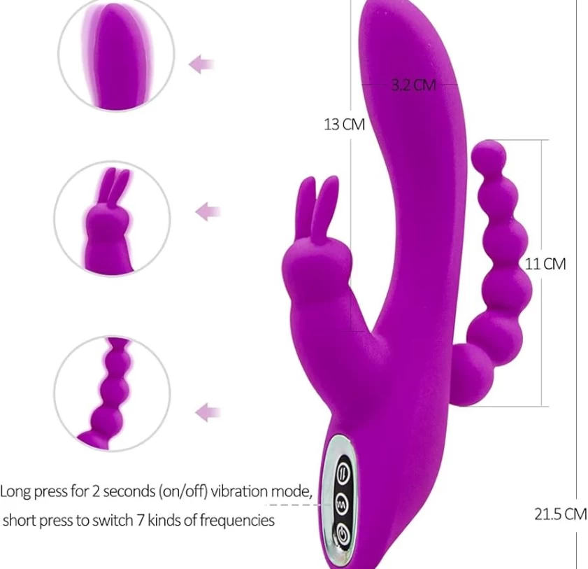 Dương Vật Rung 3 Đầu Siêu Phê