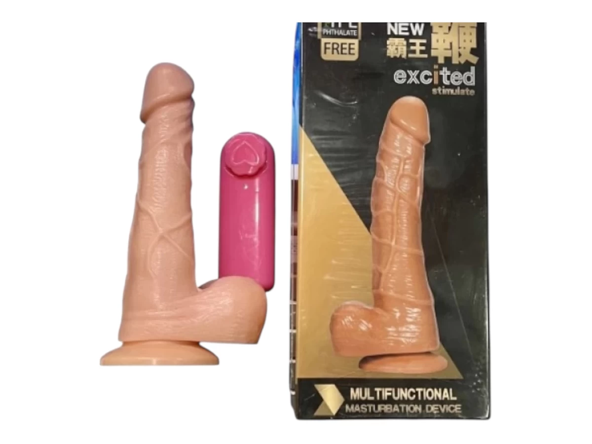 Dương vật giả có đế rung ngoáy Extreme size trung