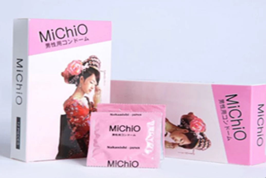 Bao cao su MiChiO gân siêu mỏng chân thật 12 bao nhật bản